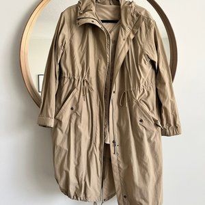 UNIQLO 2-in-1 Lightweight park jacket with quilted jacket liner - size S